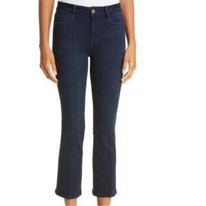 Frame Denim Le Crop Mini Boot Porter Wash 26